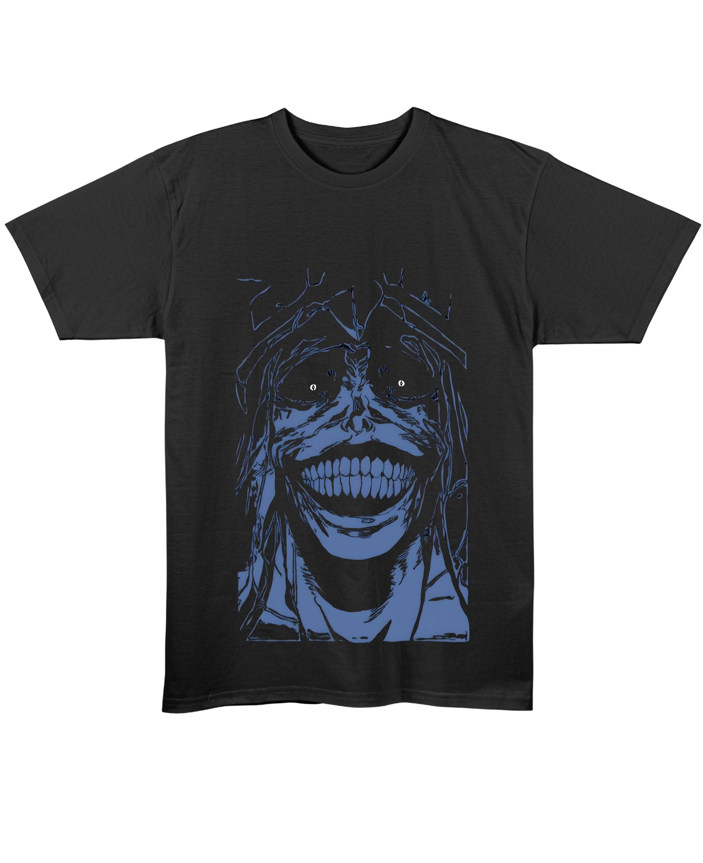 Black Regular Fit T-shirt Front Design