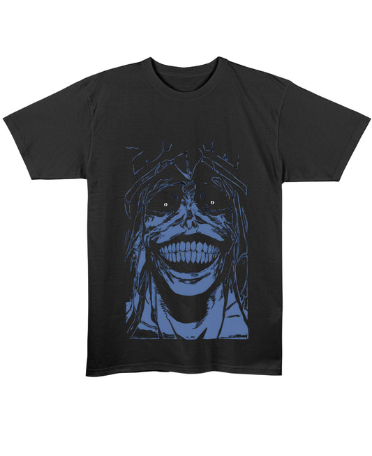 Black Regular Fit T-shirt Front Design